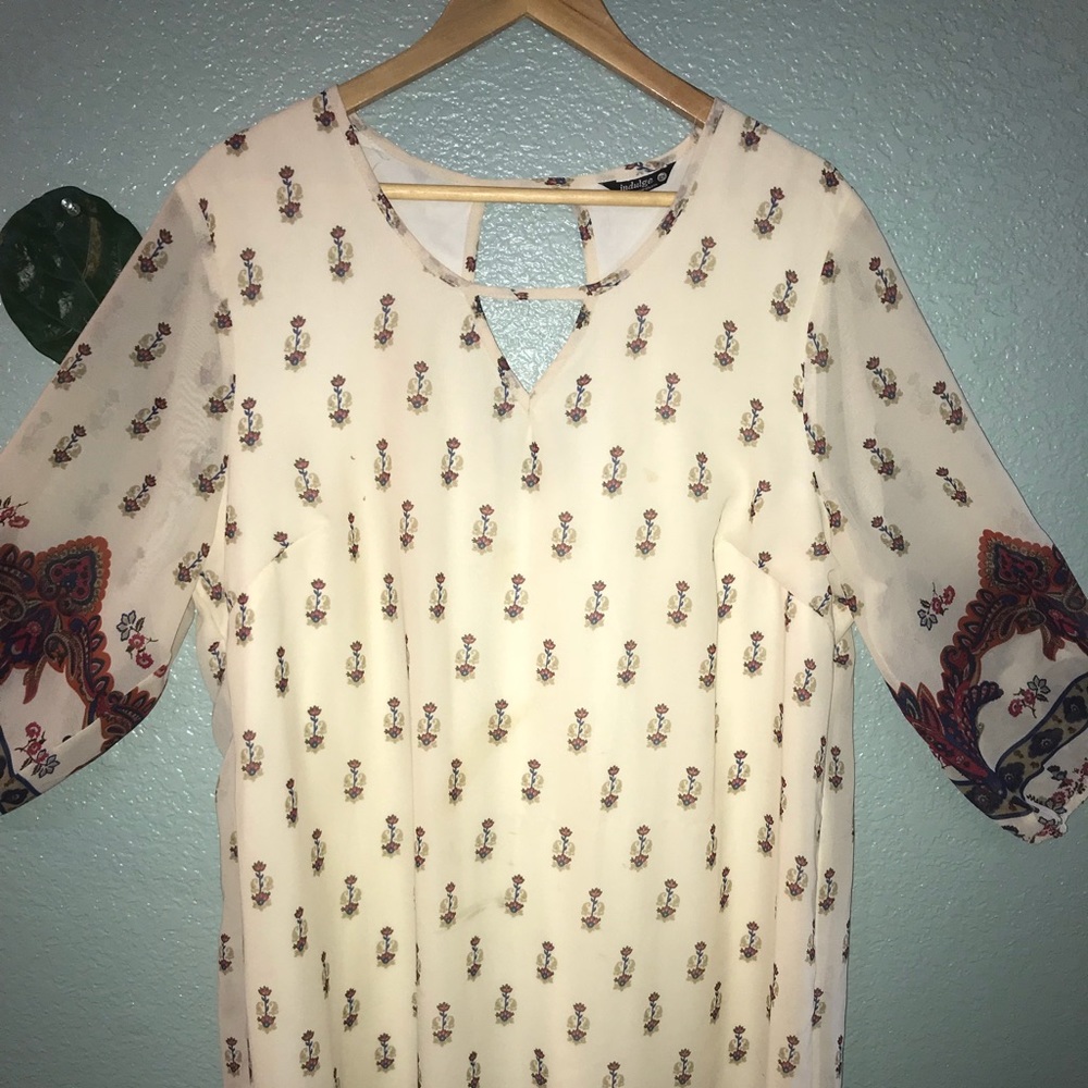 Patterned dress
